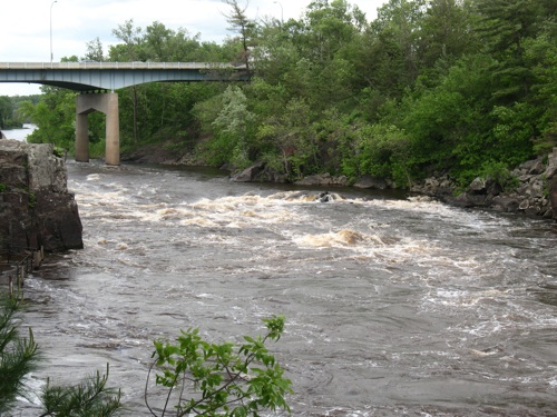 High water on the St. Croix (Y. Fernandez)